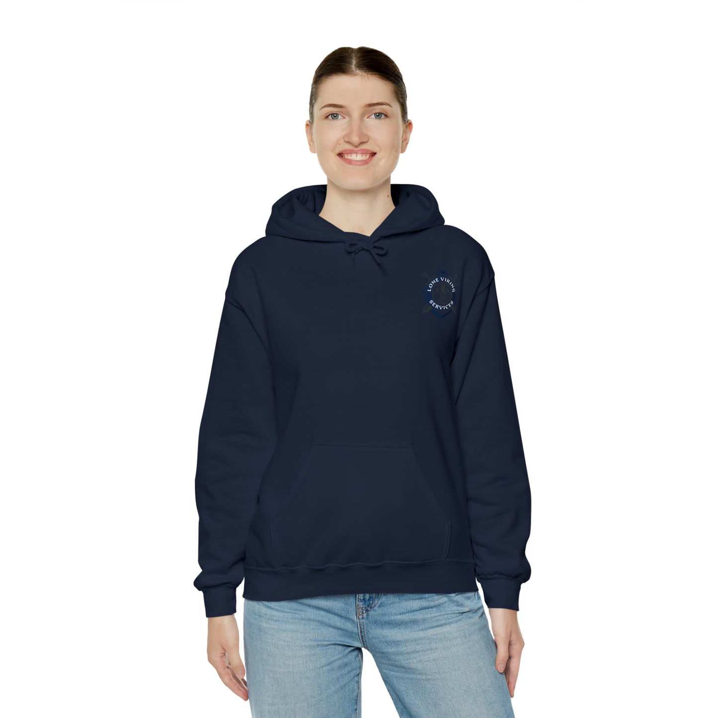 Lone Viking Services - Unisex Heavy Blend™ Hooded Sweatshirt