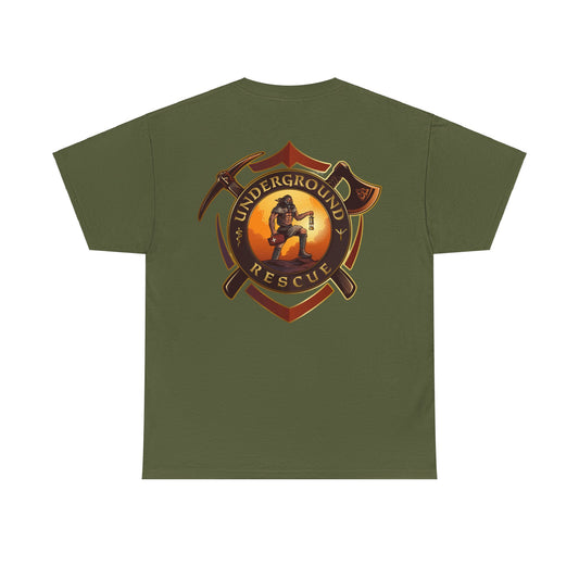 Underground Rescue - Unisex Heavy Cotton Tee