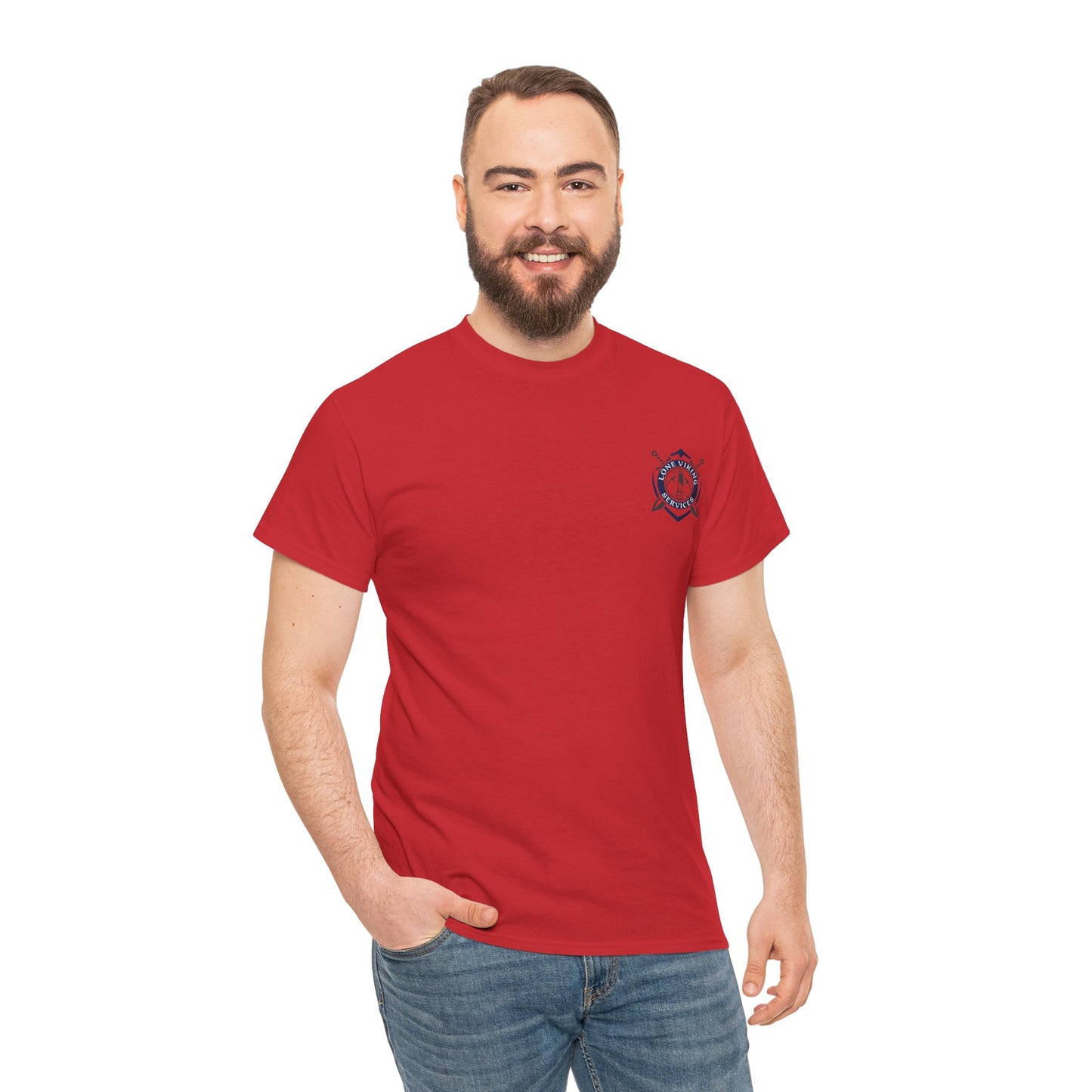 Lone Viking Services - Unisex Heavy Cotton Tee