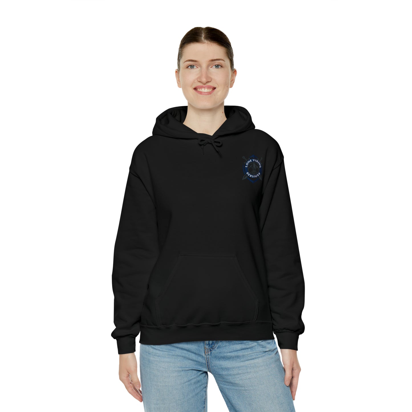 Lone Viking Services - Unisex Heavy Blend™ Hooded Sweatshirt