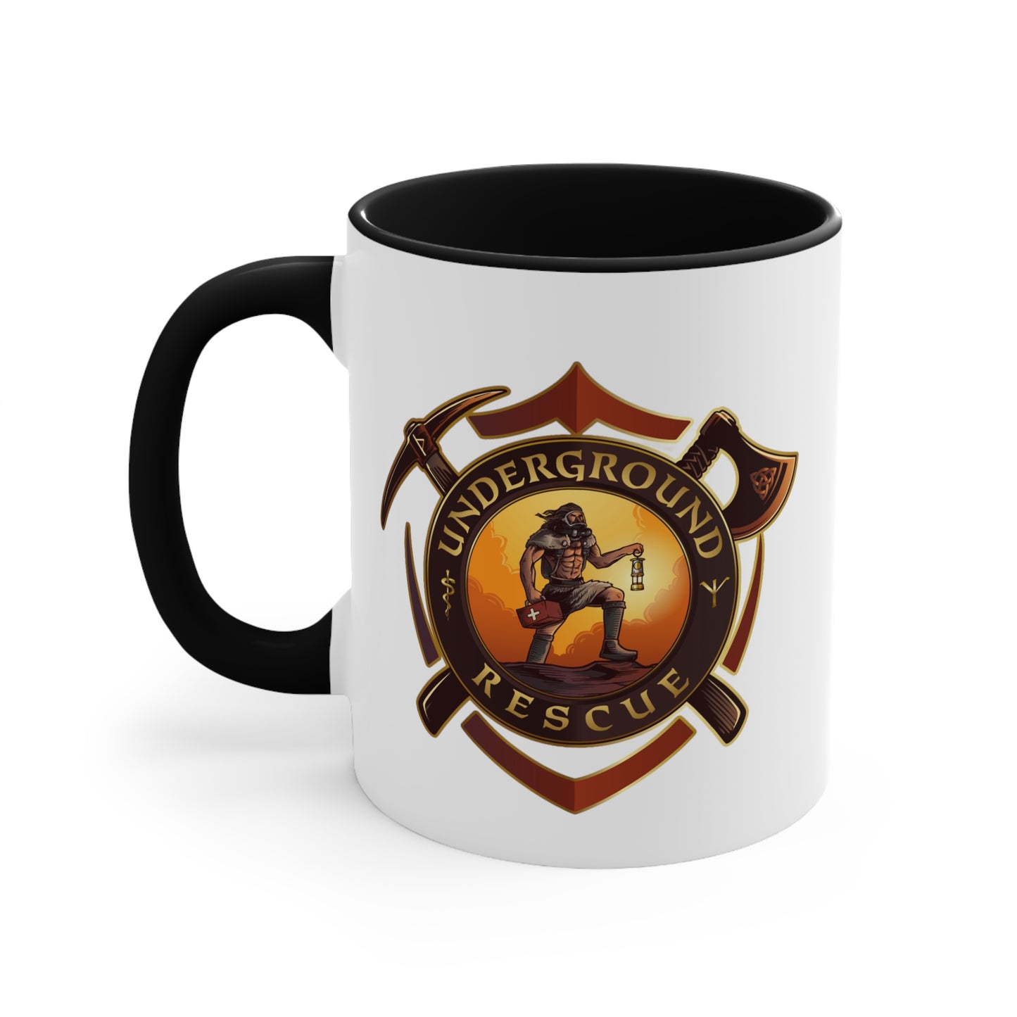 Colorful Accent Mugs, 11oz