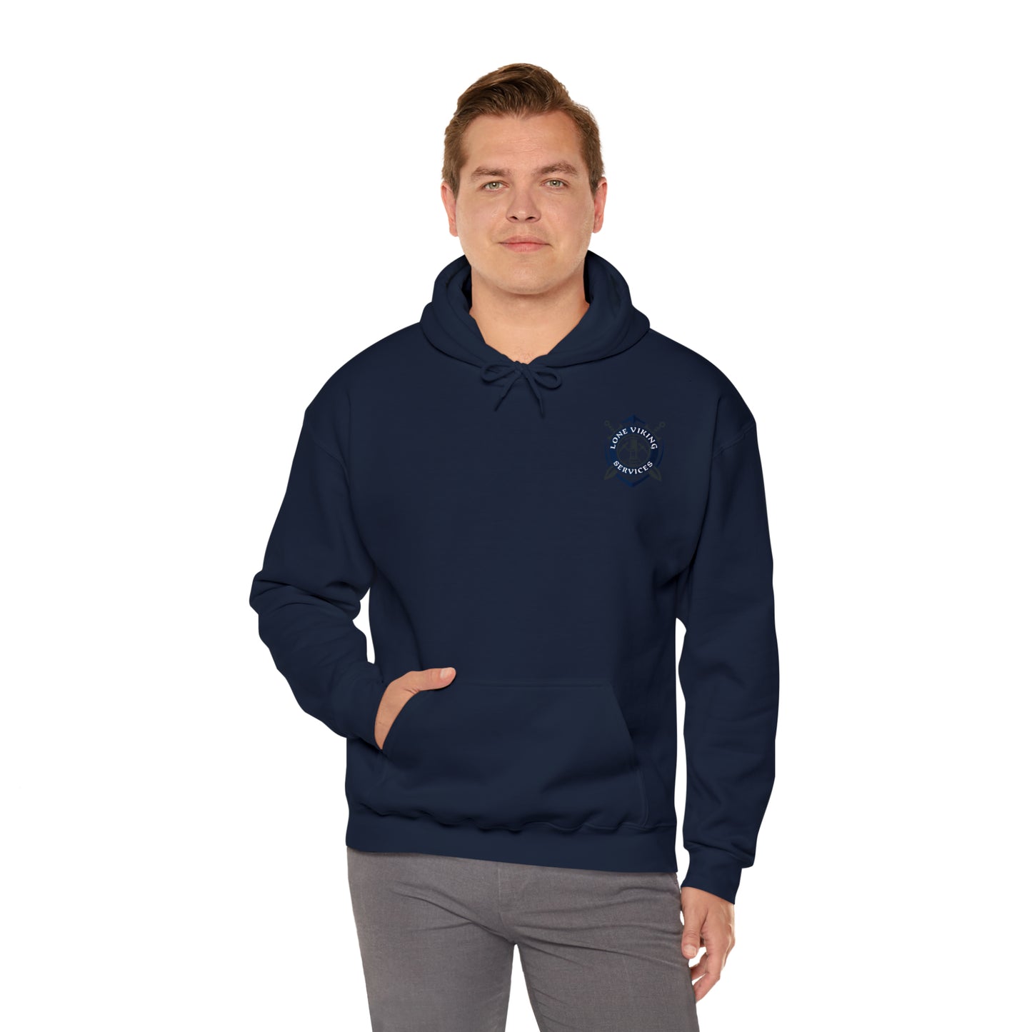 Lone Viking Services - Unisex Heavy Blend™ Hooded Sweatshirt
