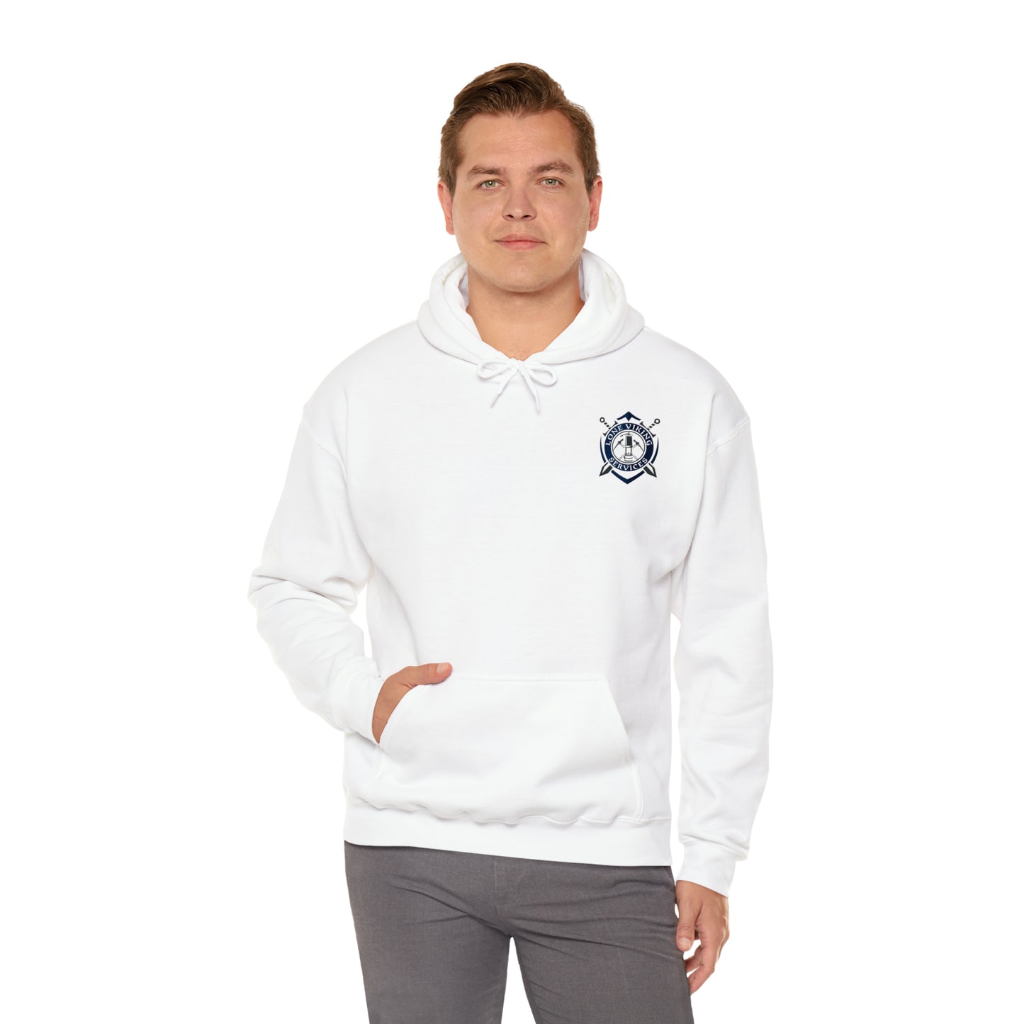 Lone Viking Services - Unisex Heavy Blend™ Hooded Sweatshirt