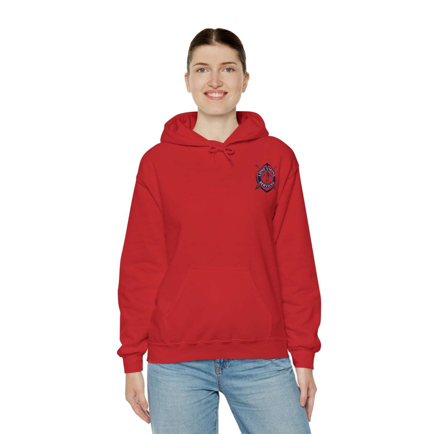 Lone Viking Services - Unisex Heavy Blend™ Hooded Sweatshirt